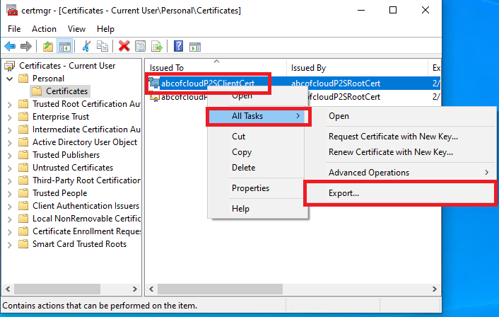 point-to-site vpn
