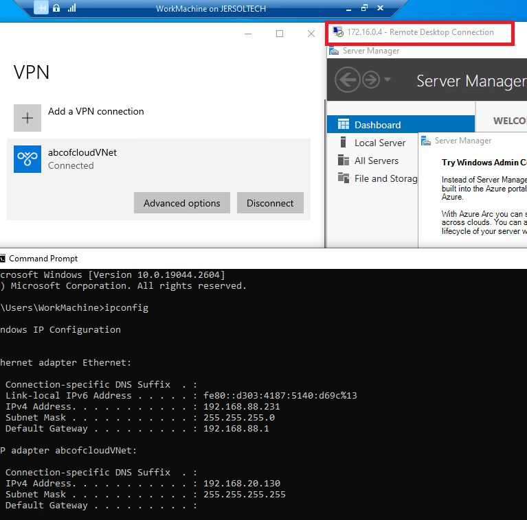 point-to-site vpn